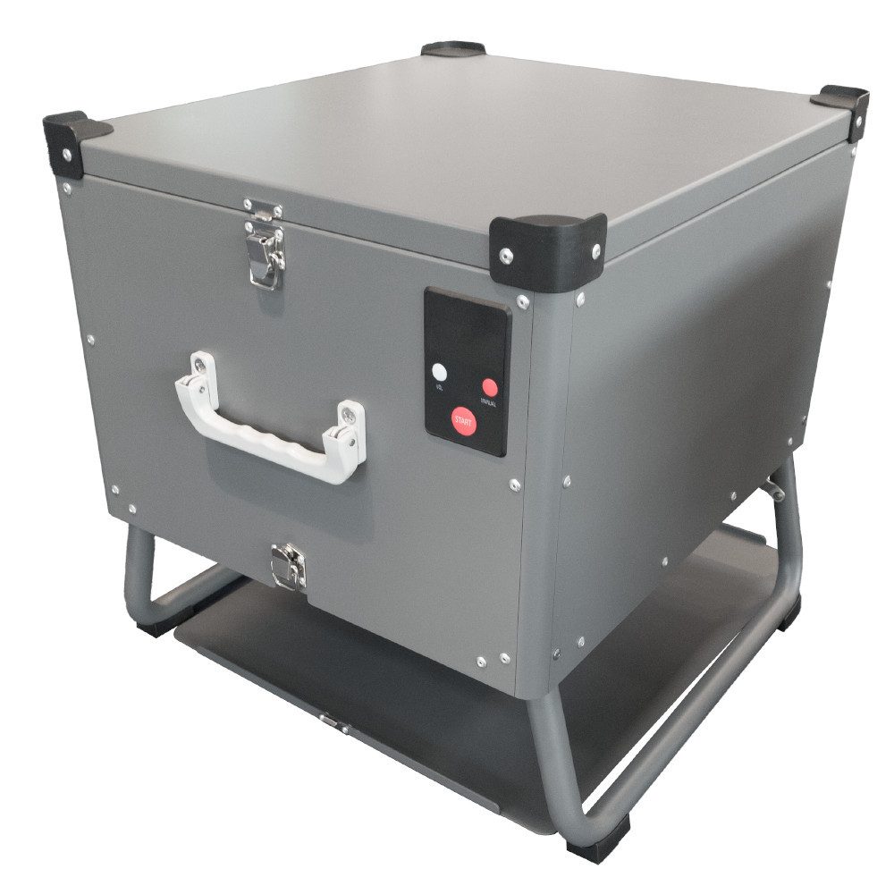 LooSeal Campingtoilette LooSeal® TANK mobile Verschweißer-Toilette mit Akku - Heavy Duty, Grau
