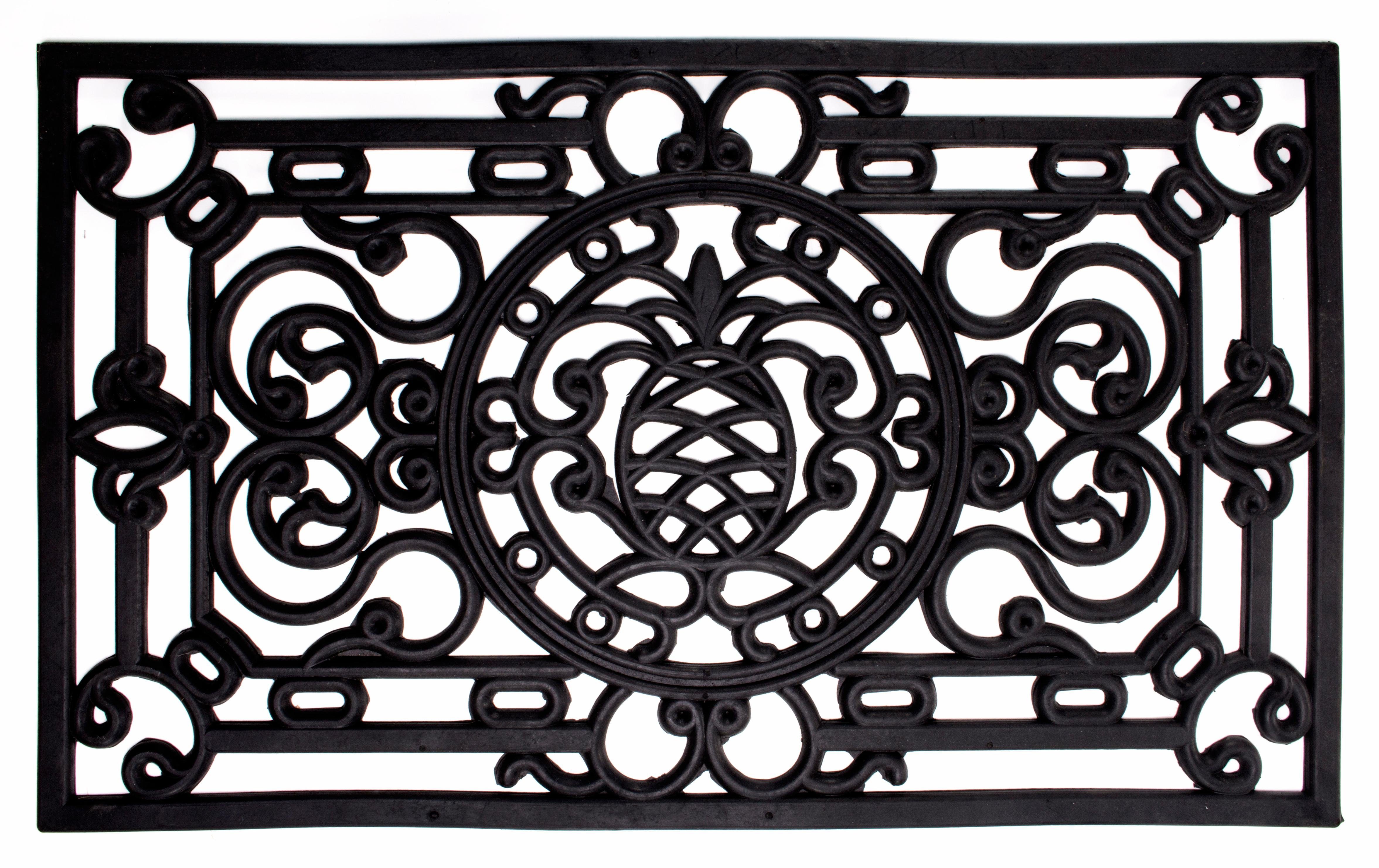 Andiamo Fußmatte Nabucco, rechteckig, Höhe: 10 mm, Gummi-Fussabtreter, Guss günstig online kaufen