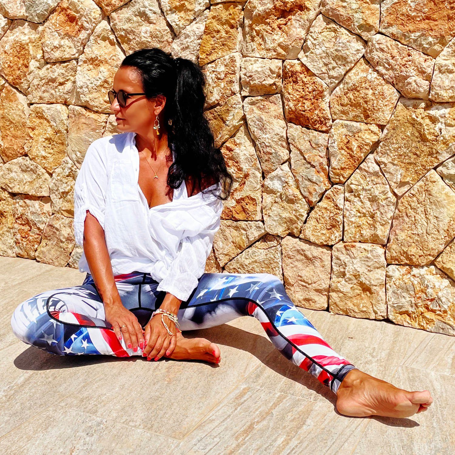 YAKUZA Leggings Capture The Flag mit günstig online kaufen