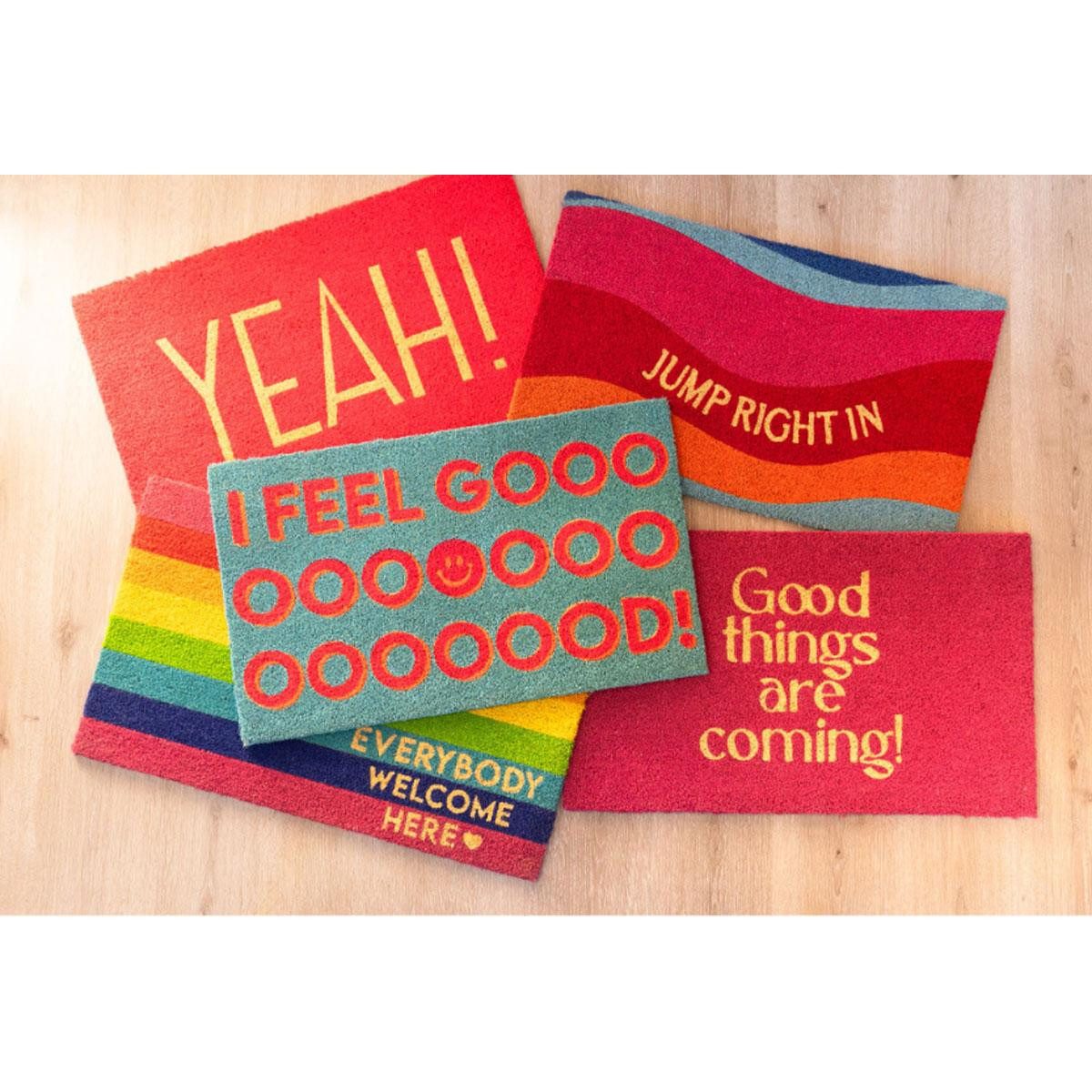 Giftcompany Fußmatte Fußmatte aus Kokosfasern Regenbogen günstig online kaufen