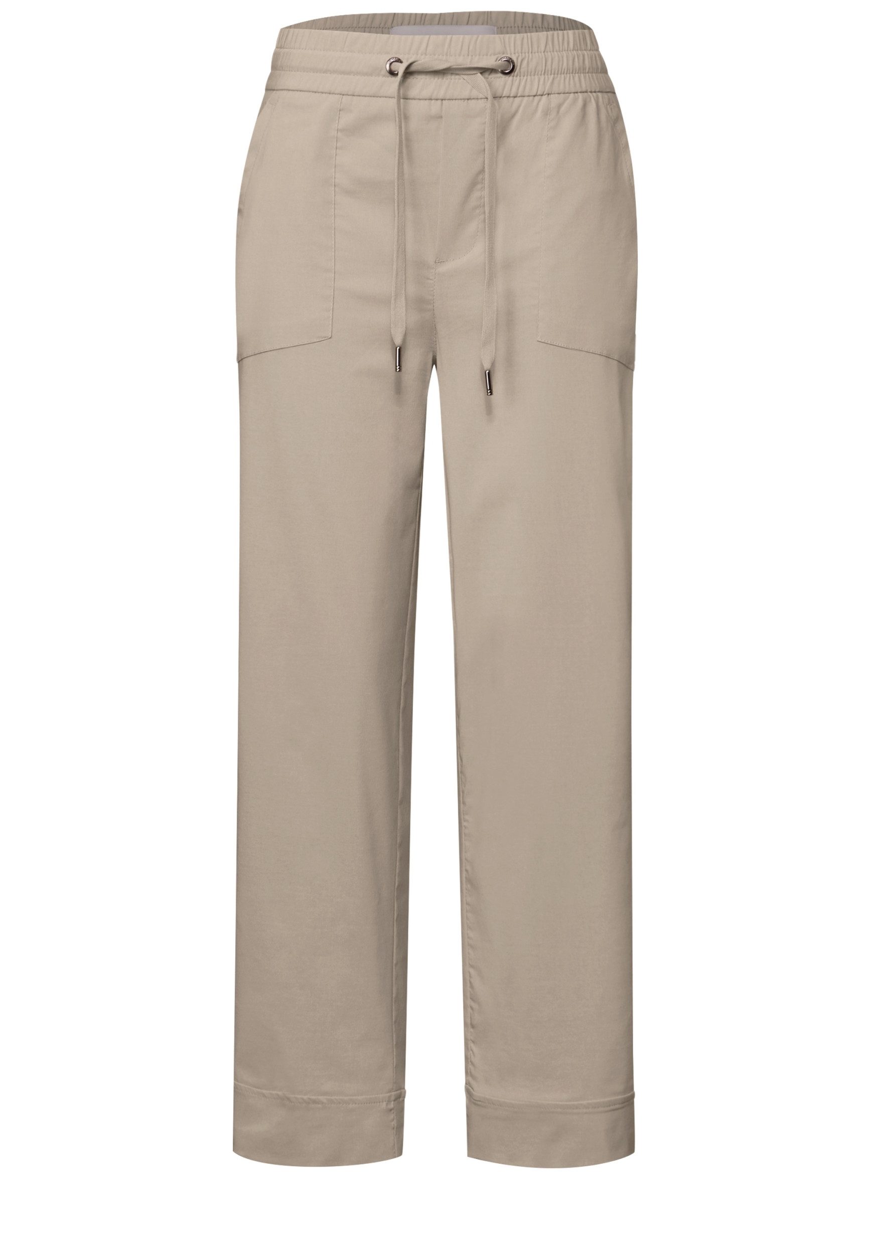 STREET ONE 7/8-Hose - Casual Fit Hose Damen – 7/8 Stoffhose – High Waist günstig online kaufen