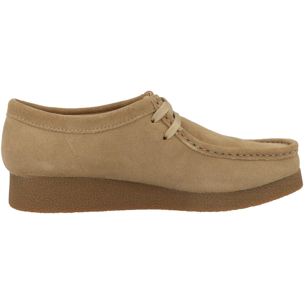 Clarks Wallabee EVO Damen Schnürschuh Sneaker, Turnschuhe, Sportschuhe, Freizeitschuhe, Schnürschuhe