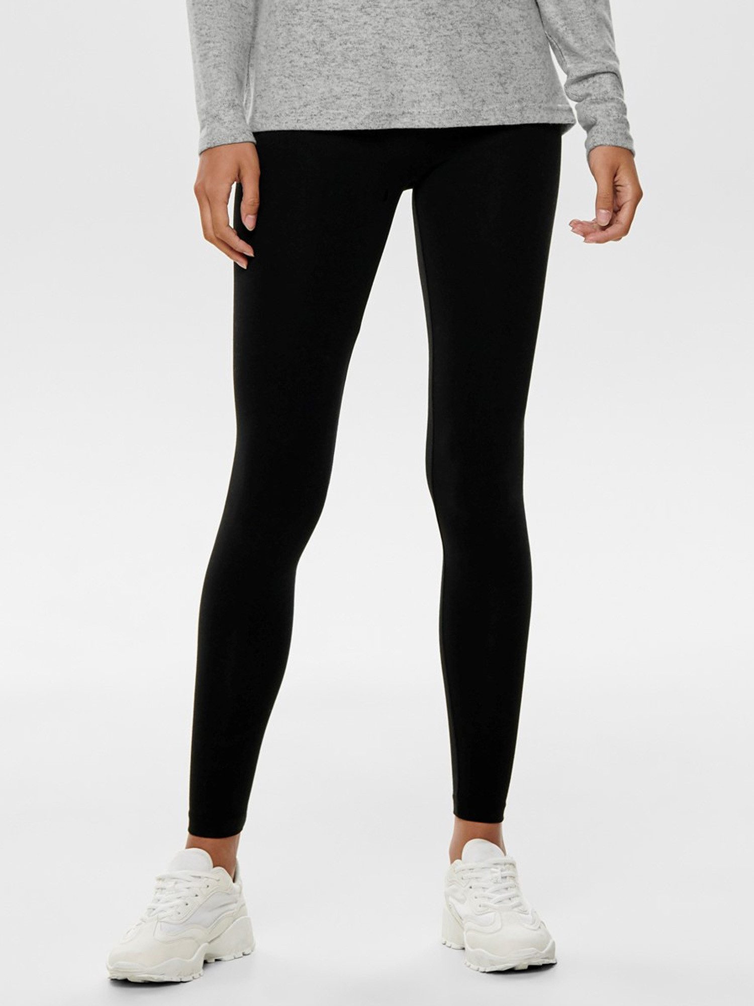 ONLY Leggings ONLLIVE LOVE NEW GE (3-tlg., 3er Pack) an der Hüfte nicht zu kurz, blickdicht – Bild 3 von 5