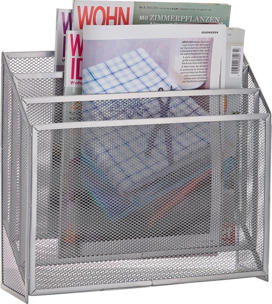 Zeller Present Zeitungsständer Mesh günstig online kaufen