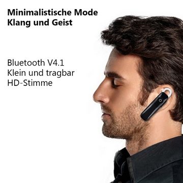 GelldG Bluetooth Headset 4.0 Freisprech Headset Bluetooth-Kopfhörer