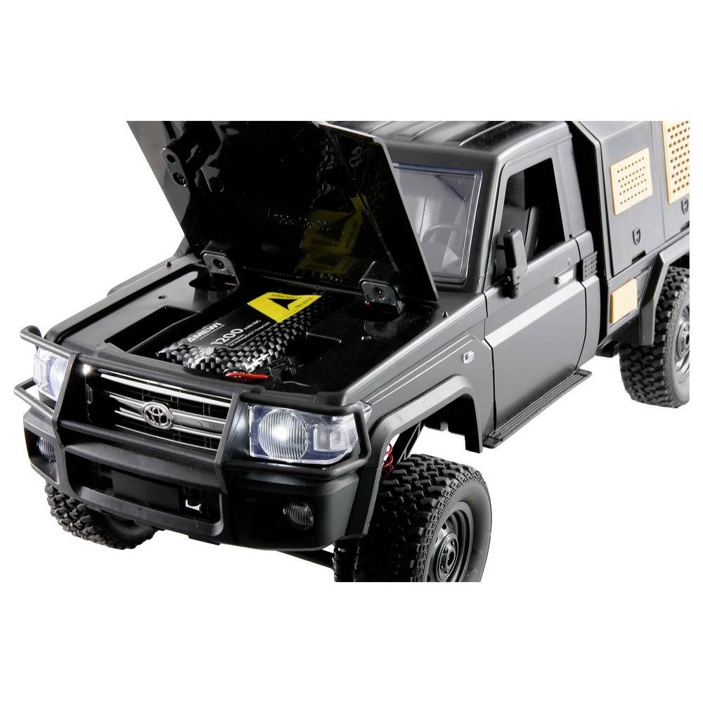 Amewi Modellauto Brushed 1:12 RC Einsteiger Modellauto Elektro Crawler Allradantrieb, mit Lichteffekt