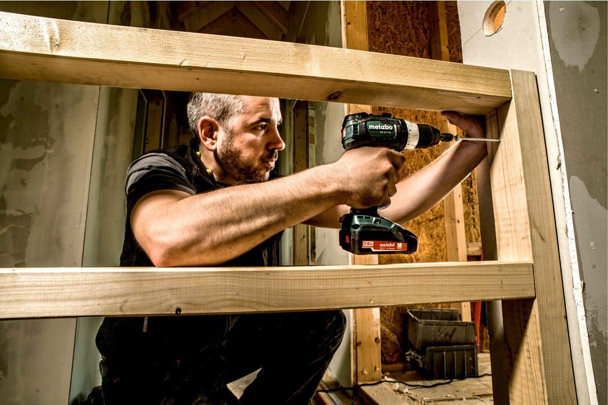 metabo Akku-Schlagbohrschrauber SB 18 LT BL, 18 V, Schlagbohrmaschine Ohne Akku in MetaBox 145