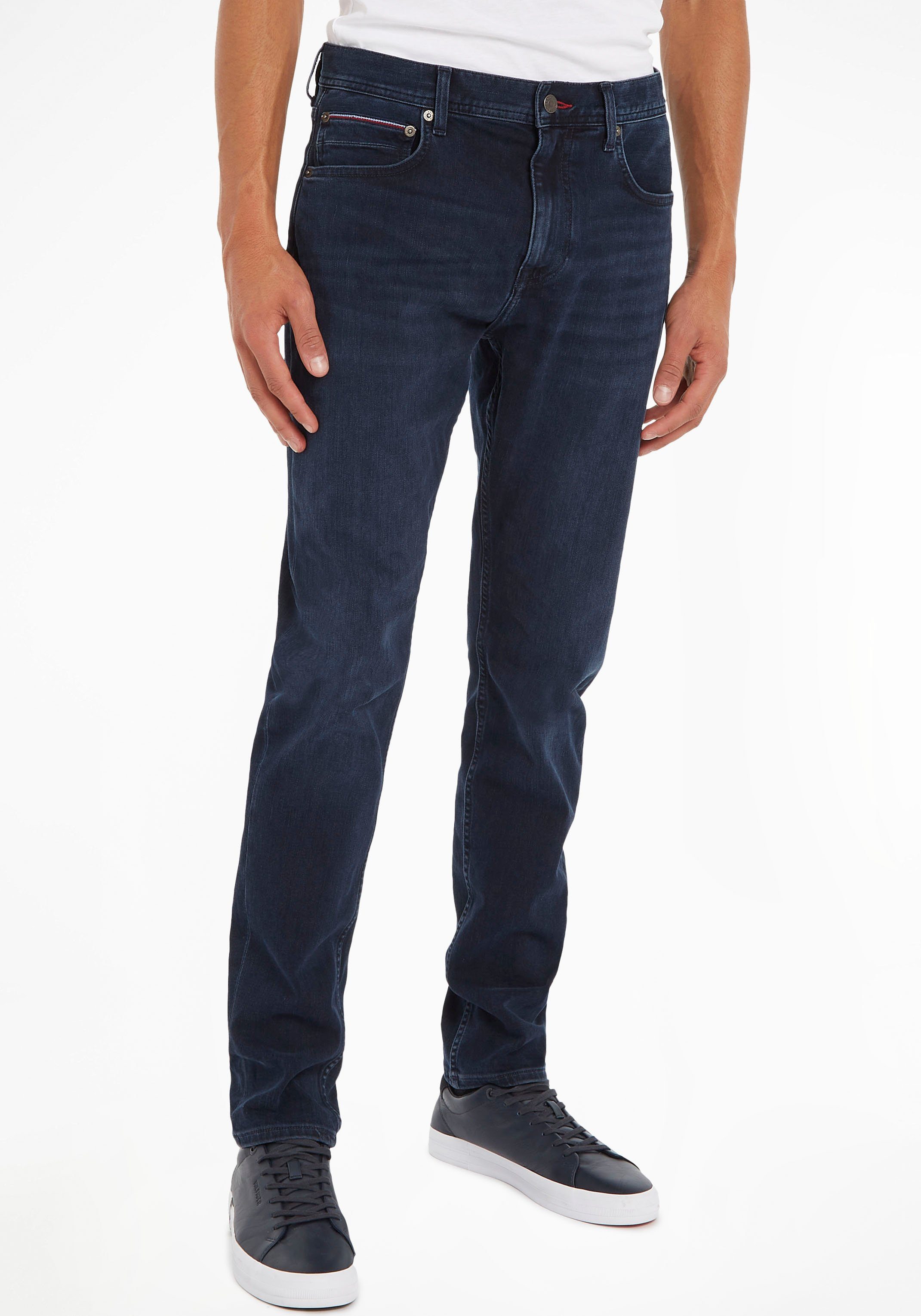 Tommy Hilfiger Tapered-fit-Jeans TAPERED HOUSTON PSTR Iowa Blue Black