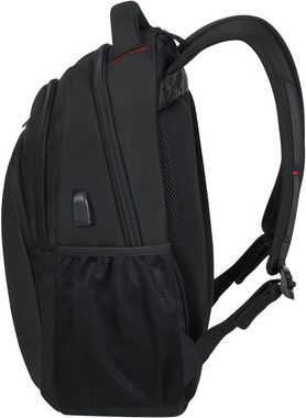 American Tourister® Laptoprucksack At Work, Freizeitrucksack Schulrucksack USB-Schleuse 15,6-Zoll Laptopfach