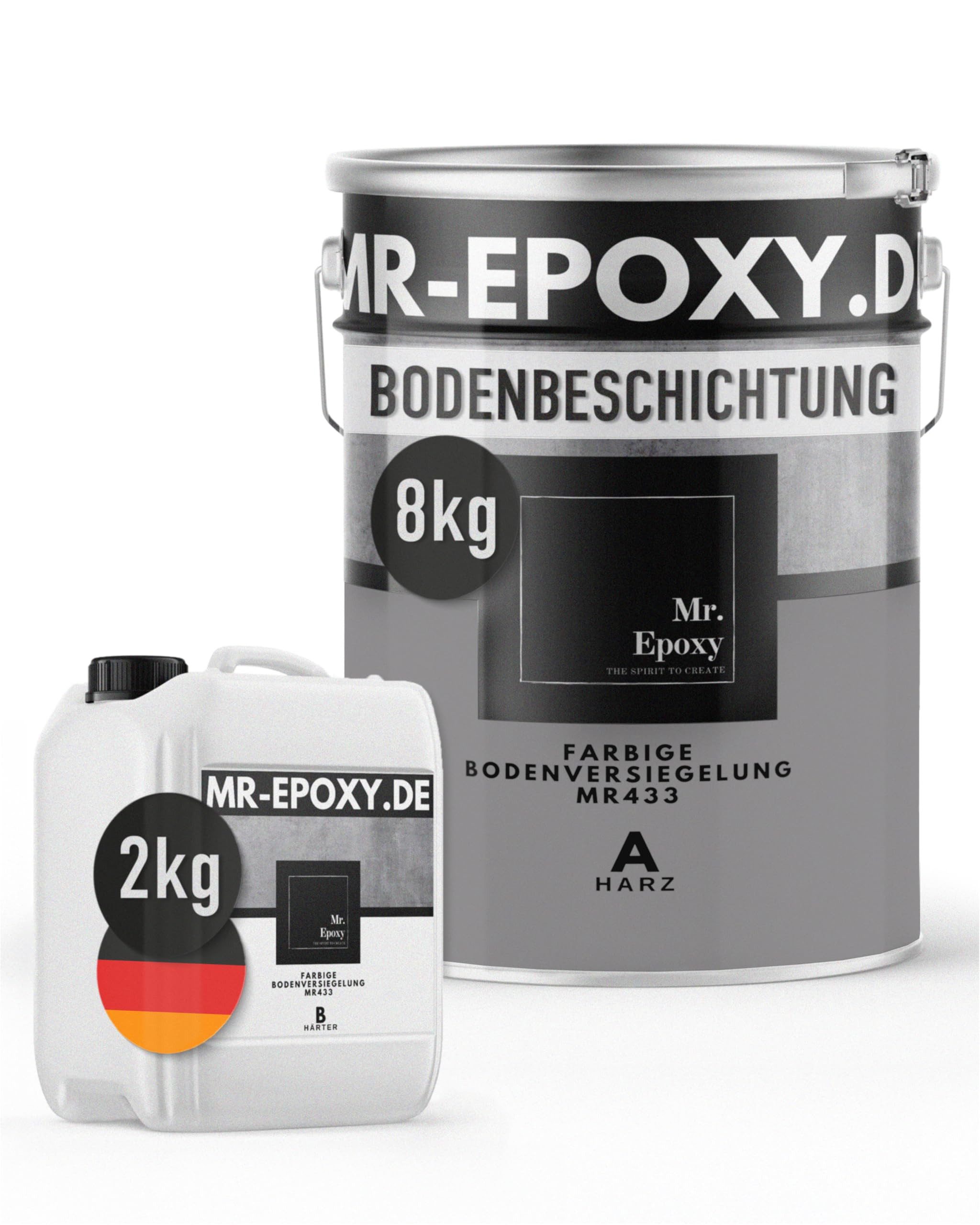 Mr. Epoxy Bodenversiegelung Epoxid-Bodenbeschichtung