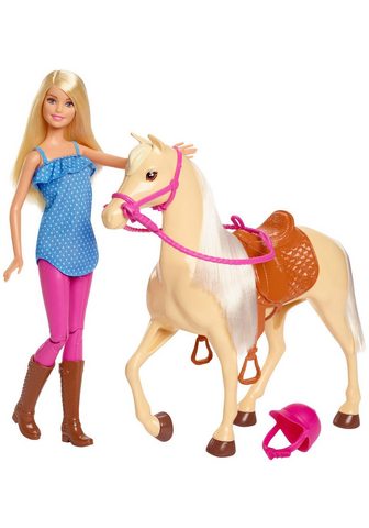 MATTEL ® кукла "Barbie Pferd mitPupp...