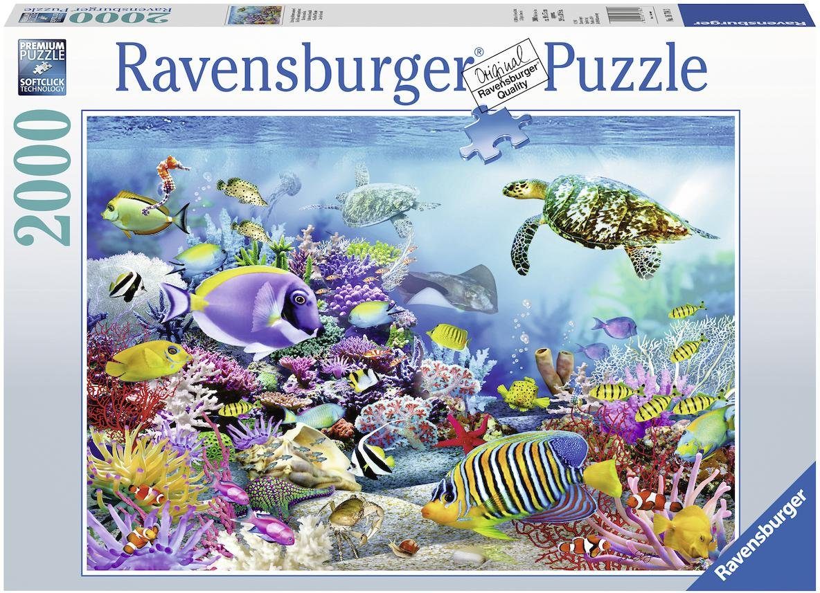 Image of Ravensburger Puzzle »Lebendige Unterwasserwelt«, 2000 Puzzleteile, Made in Germany, FSC® - schützt Wald - weltweit