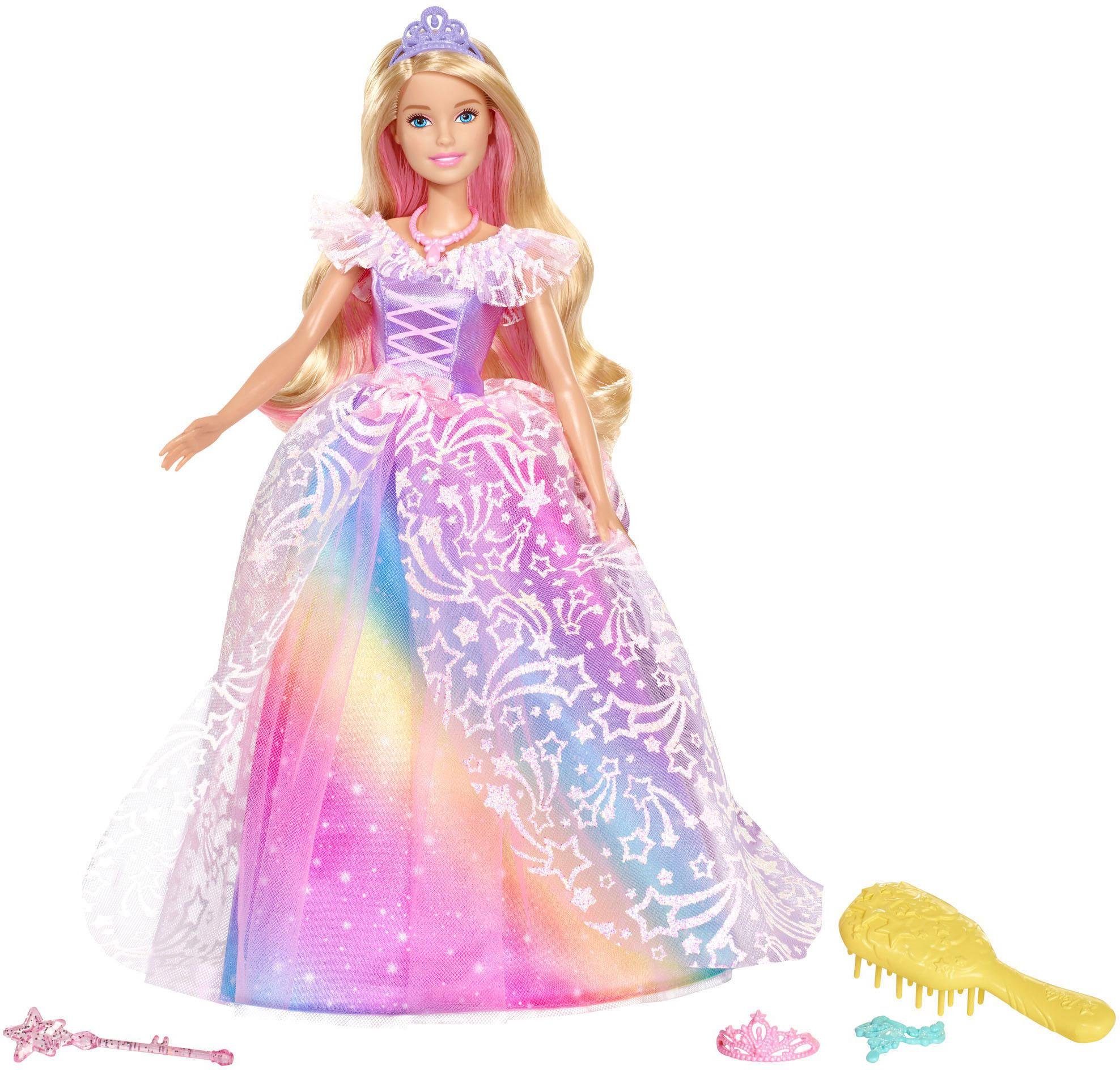 Image of Barbie Anziehpuppe »Dreamtopia Prinzessin, blond im Ballkleid«