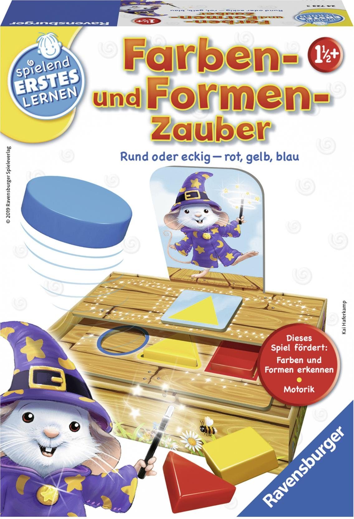 Image of RAVENSBURGER Farben- und Formen-Zauber Spielen und Lernen, Mehrfarbig