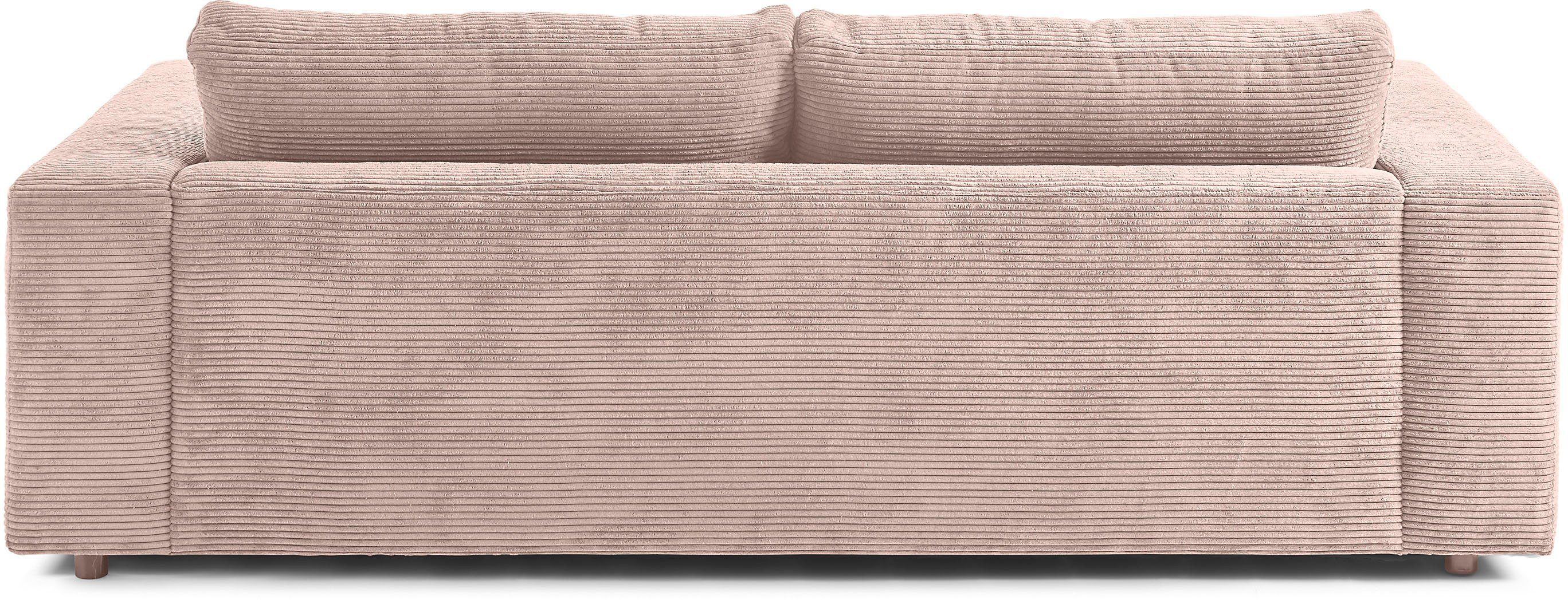 3C Candy 2-Sitzer Enisa softig und legeres Big-Sofa, bequem und komfortabel, Zeitloses und stylisches Loungemöbel, in Breitcord – Bild 3 von 5