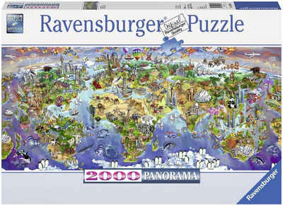 Ravensburger Puzzle »Wunder der Welt«, 2000 Puzzleteile, Made in Germany, FSC® - schützt Wald - weltweit