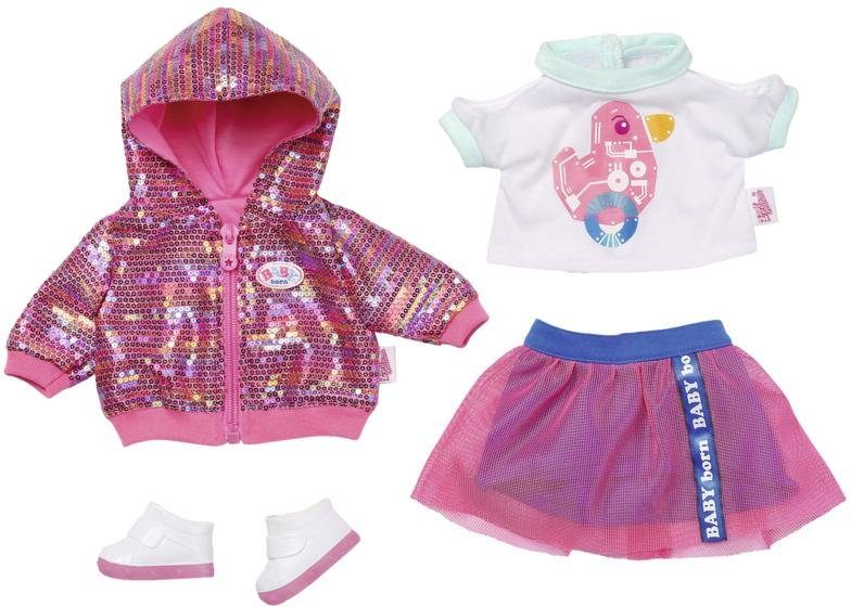 Image of Baby Born Puppenkleidung »City Deluxe Style-Outfit«, mit Pailettendruck