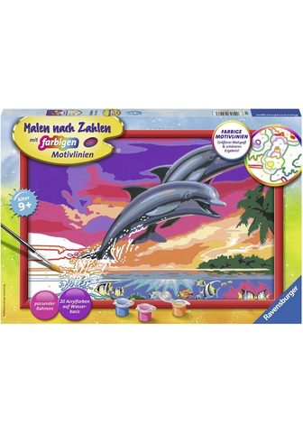 RAVENSBURGER Рисовать nach Zahlen "Welt der De...
