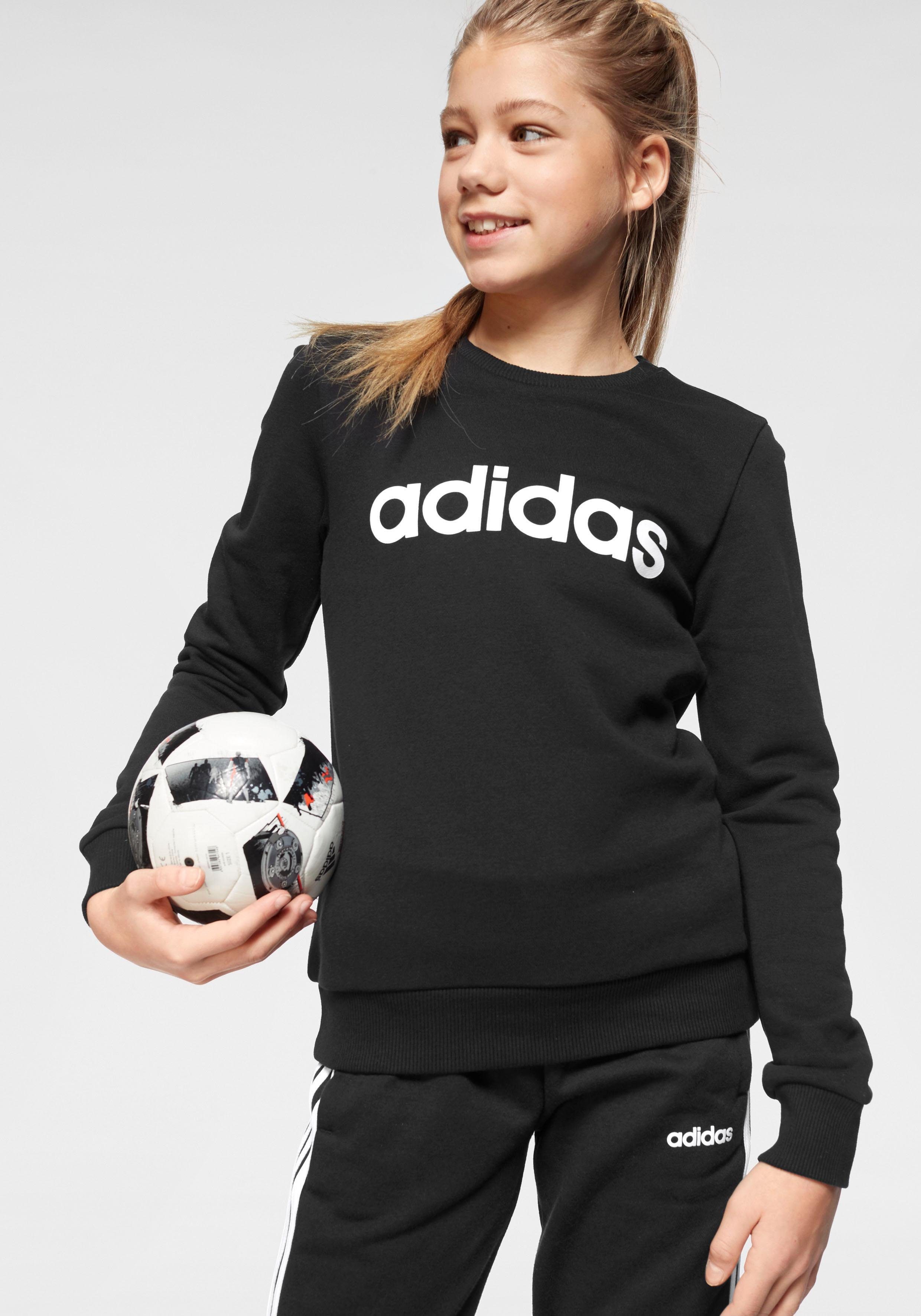 adidas Performance Sweatshirt »YOUTH GIRLS ESSENTIAL LINE SWEATSHIRT