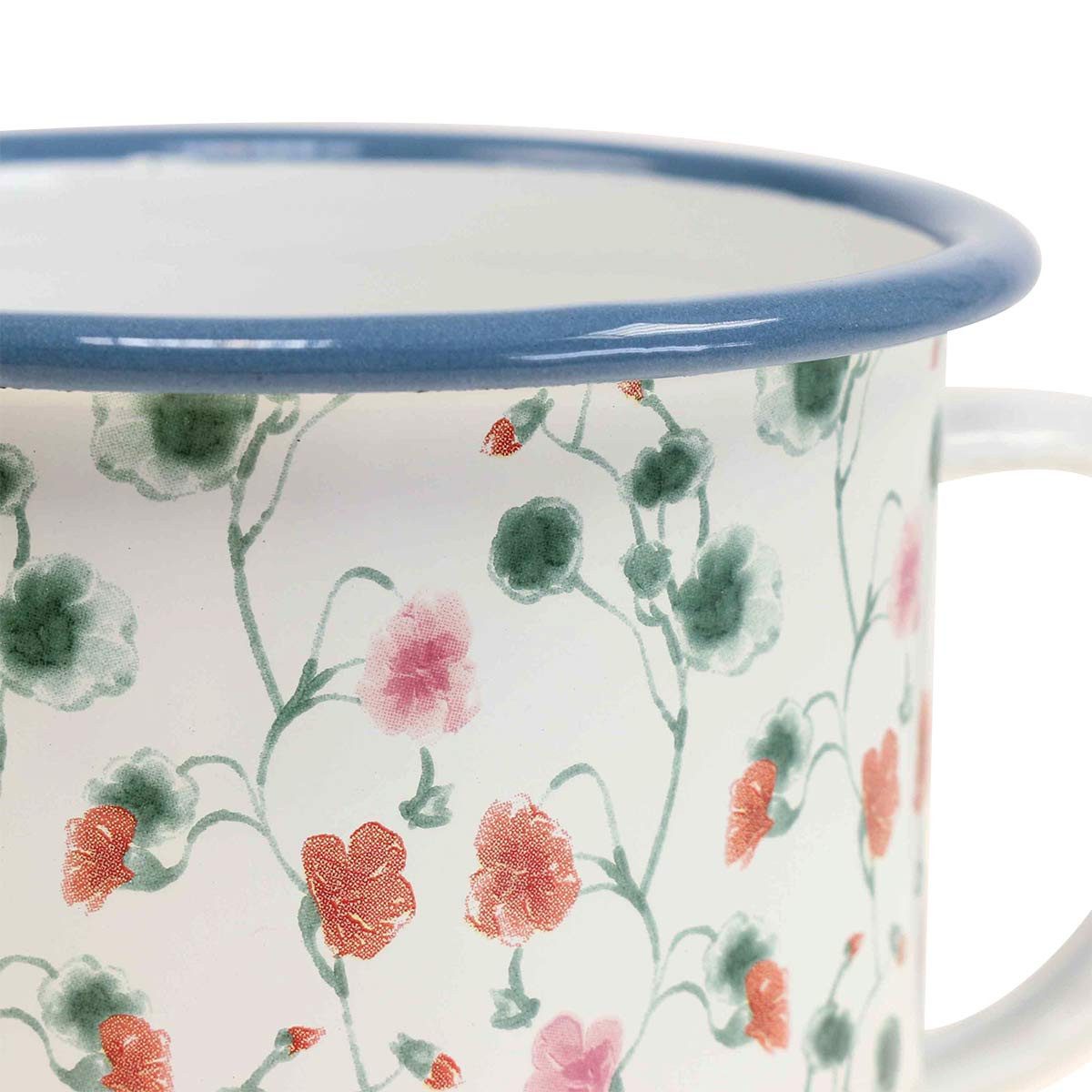Viana Übertopf Pflanztasse Emaille Deko Vintage günstig online kaufen