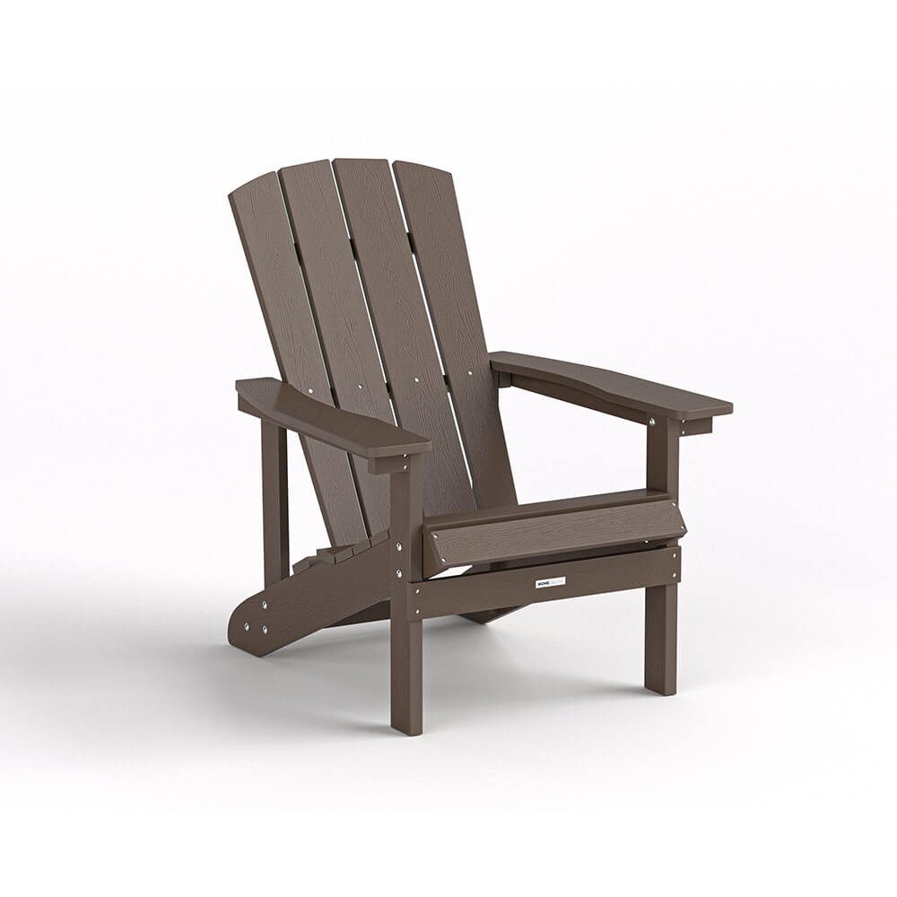 HOME DELUXE Gartenstuhl FAREA - Adirondack (1 St), mit breiten Armlehnen, Gartensessel, Loungesessel