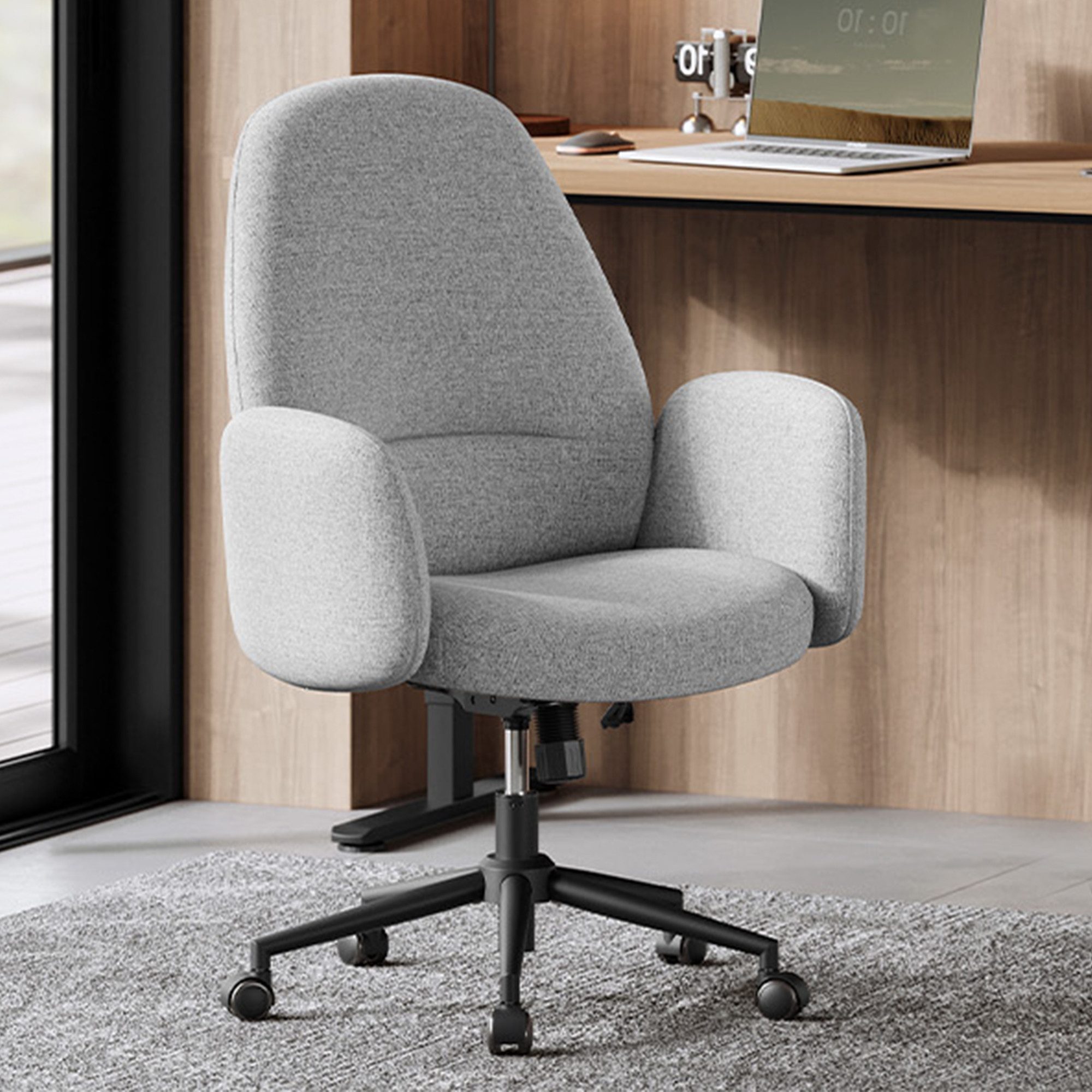 SONGMICS HOME Bürostuhl, Drehstuhl, Schreibtischstuhl, höhenverstellbar, günstig online kaufen