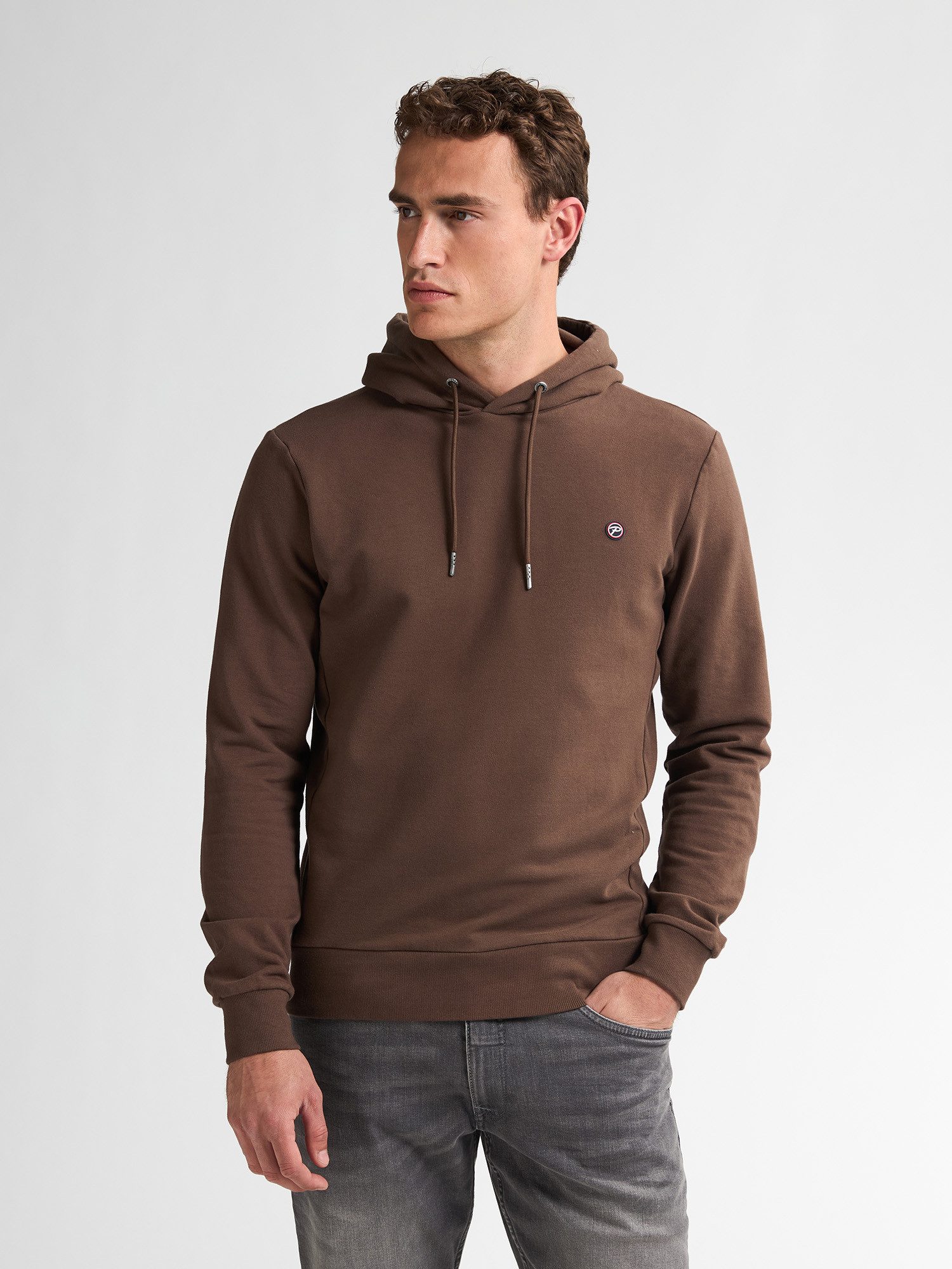 Petrol Industries Kapuzensweatshirt mit Logo Stickerei