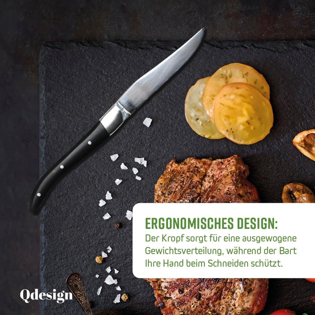 KALORIK Steakmesser QDesign (4 Stück)