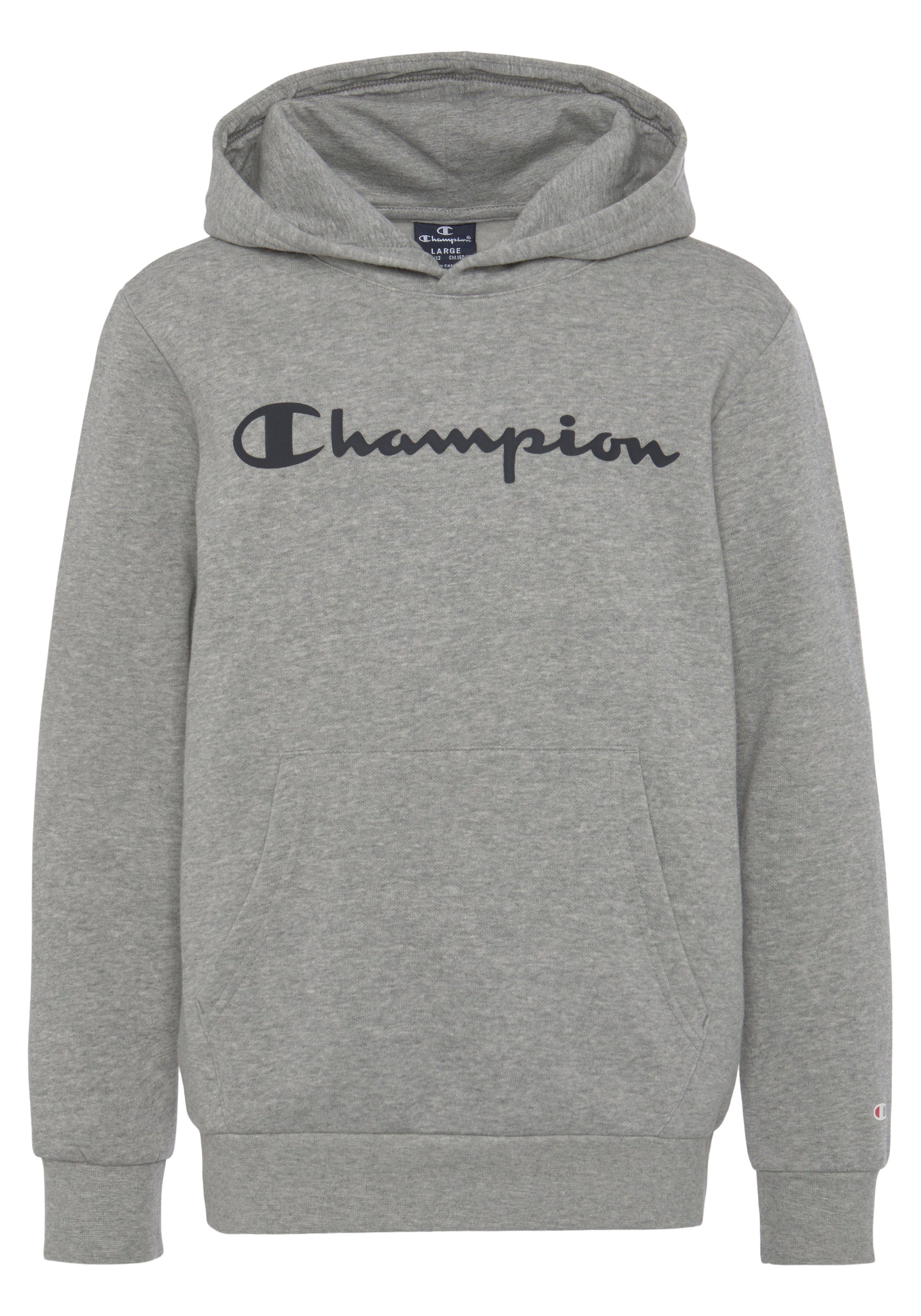 Sweatshirt Kapuzensweatshirt Champion grau Hooded