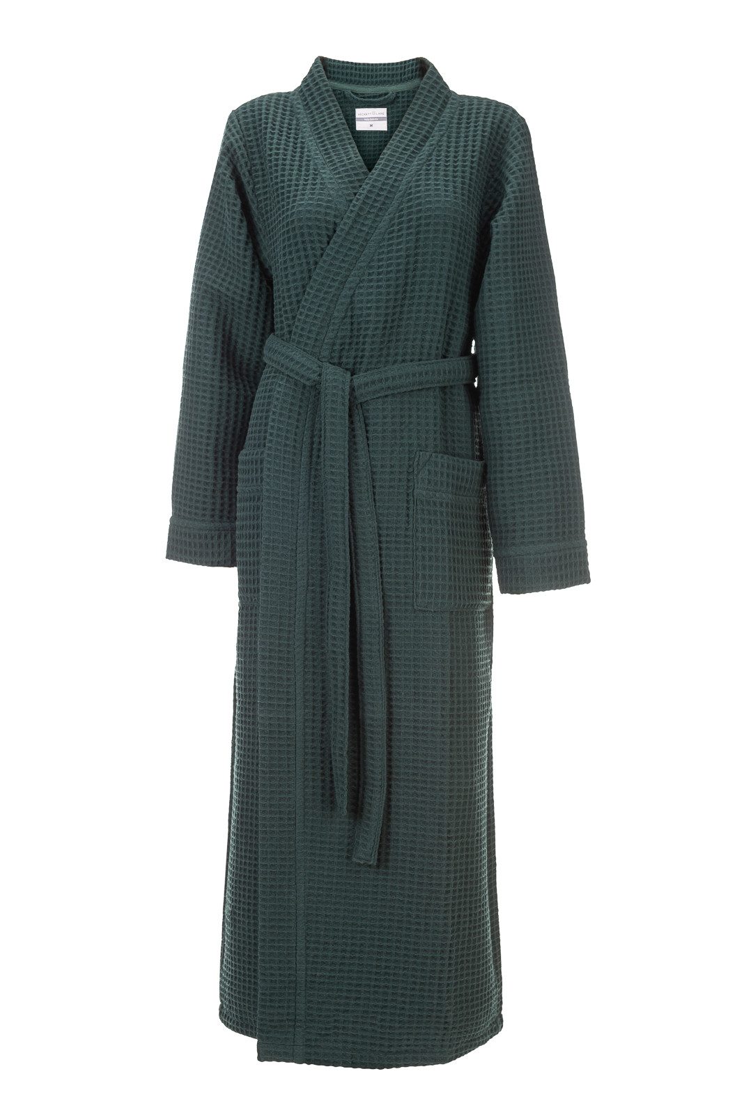 Heckett and Lane Bademantel Bademantel Wafel Lang M Army green Bademantel M günstig online kaufen