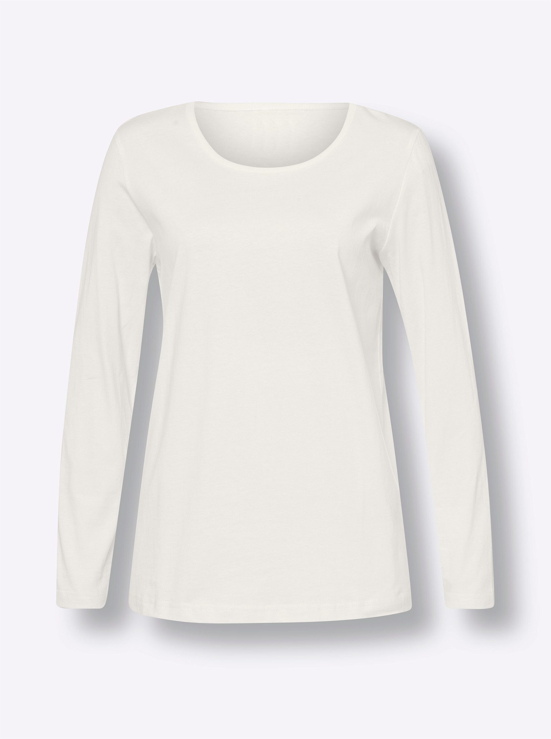 Sieh an! T-Shirt Langarm-Shirt Langarm