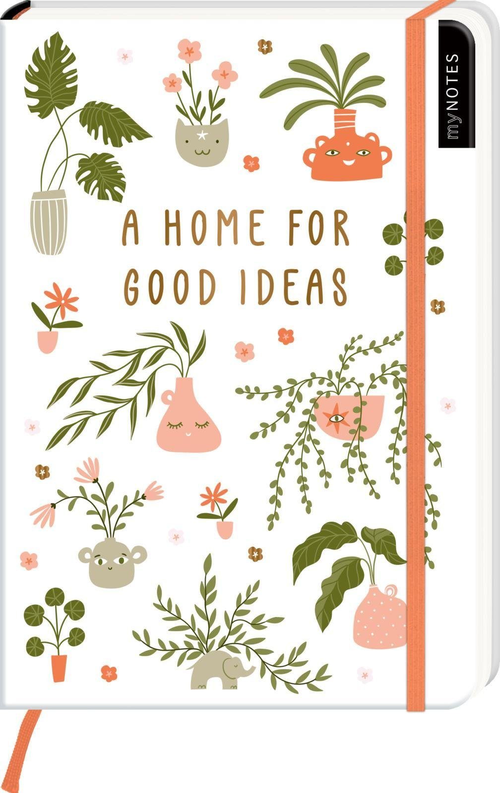 Ars Edition Notizbuch myNOTES Notizbuch A5: A home for good ideas