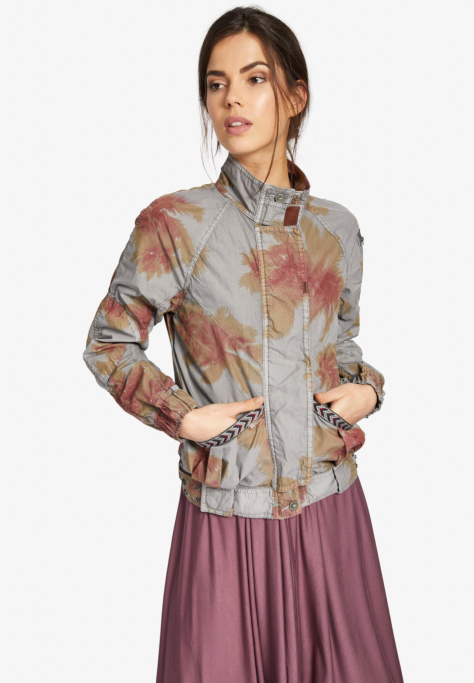khujo Blouson »WEHINA« mit Palmen-Print kaufen | OTTO
