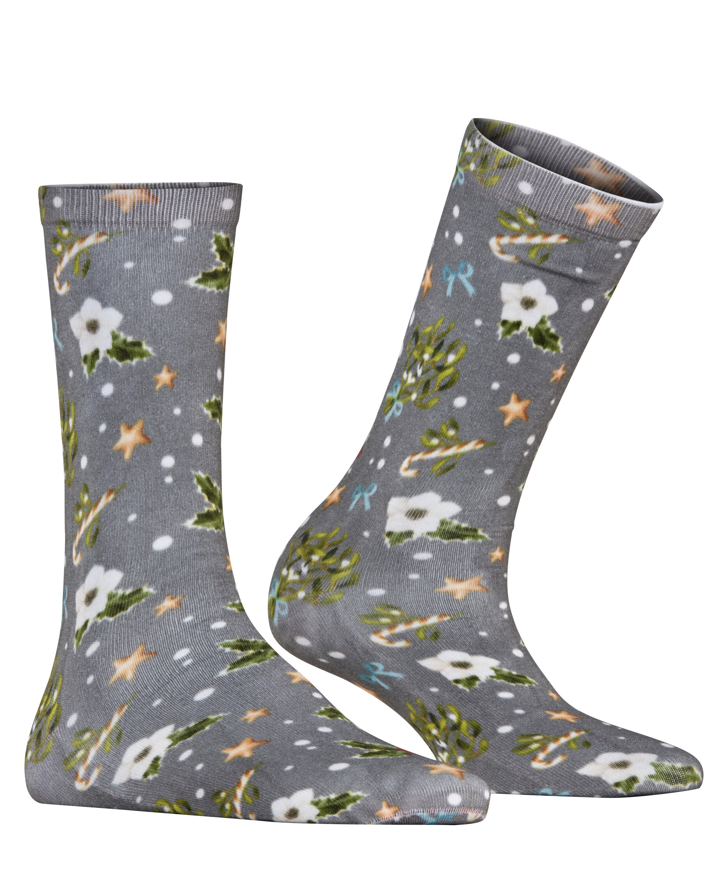 Burlington Socken Fancy Christmas Socken (1-Paar)