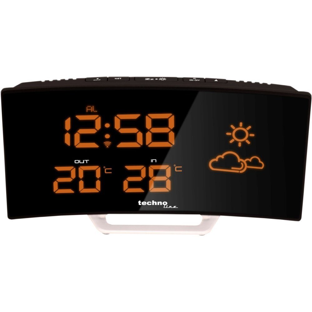 technoline WS 6832 - Wetterstation - schwarz/silber Wetterstation