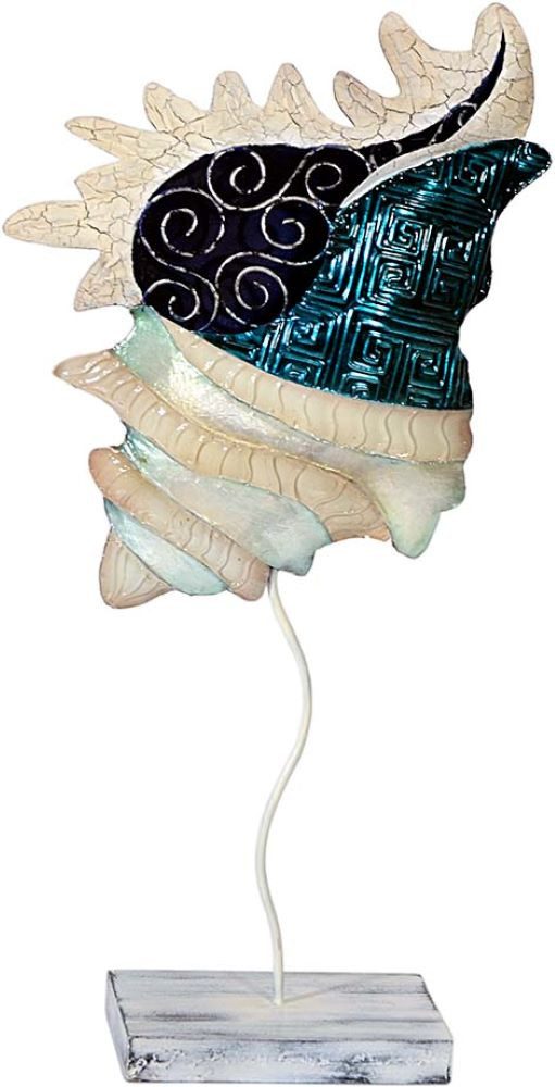 MystiCalls Dekofigur Dekofigur Muschel aus Muschelschalen Maritim Badezimme günstig online kaufen