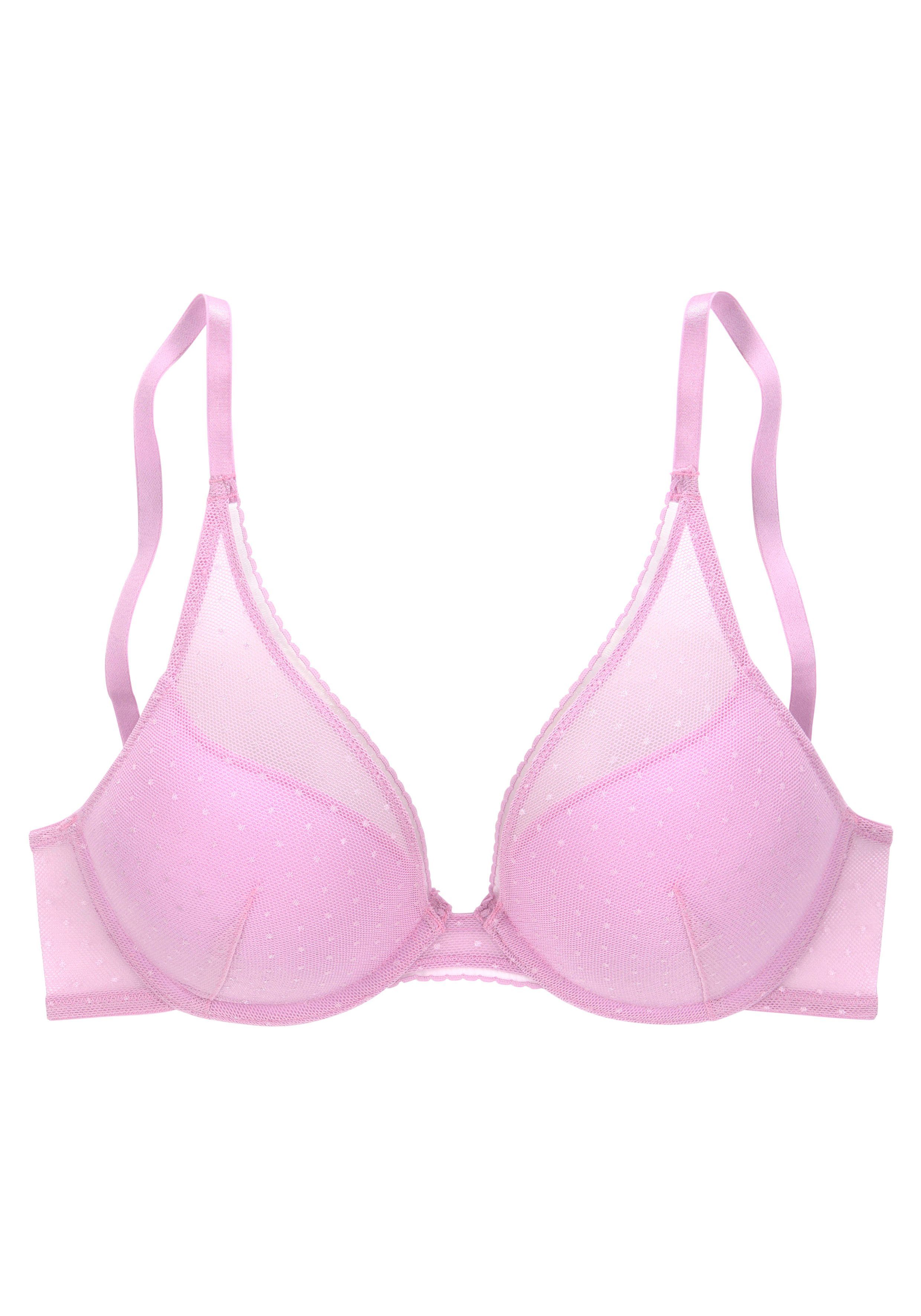 s.Oliver Push-up-BH Charlotte in dezenter Pünktchen-Optik, Dessous