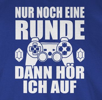 Shirtracer T-Shirt Nur noch eine Runde dann hör ich auf Nerd Geschenke