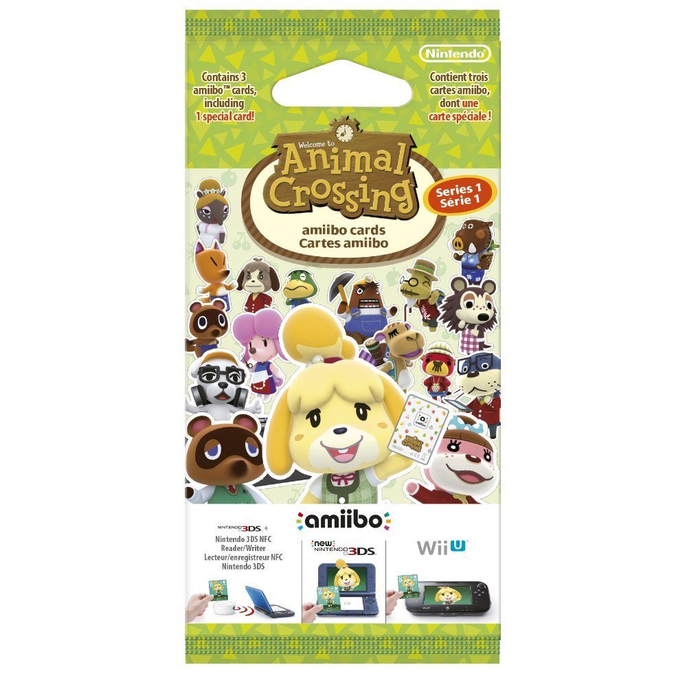 Nintendo Sammelkarte amiibo Karten 3 Stk. Animal Crossing (Vol. 1) Nintendo  Switch