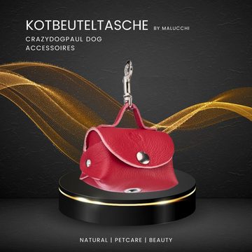 CrazyDogPaul Tiershampoo PREMIUM Luxusfellpflege-Set + MiniBag aus Leder für Ihren Hund, (4-St), RABATT nur bis Weihnachten!