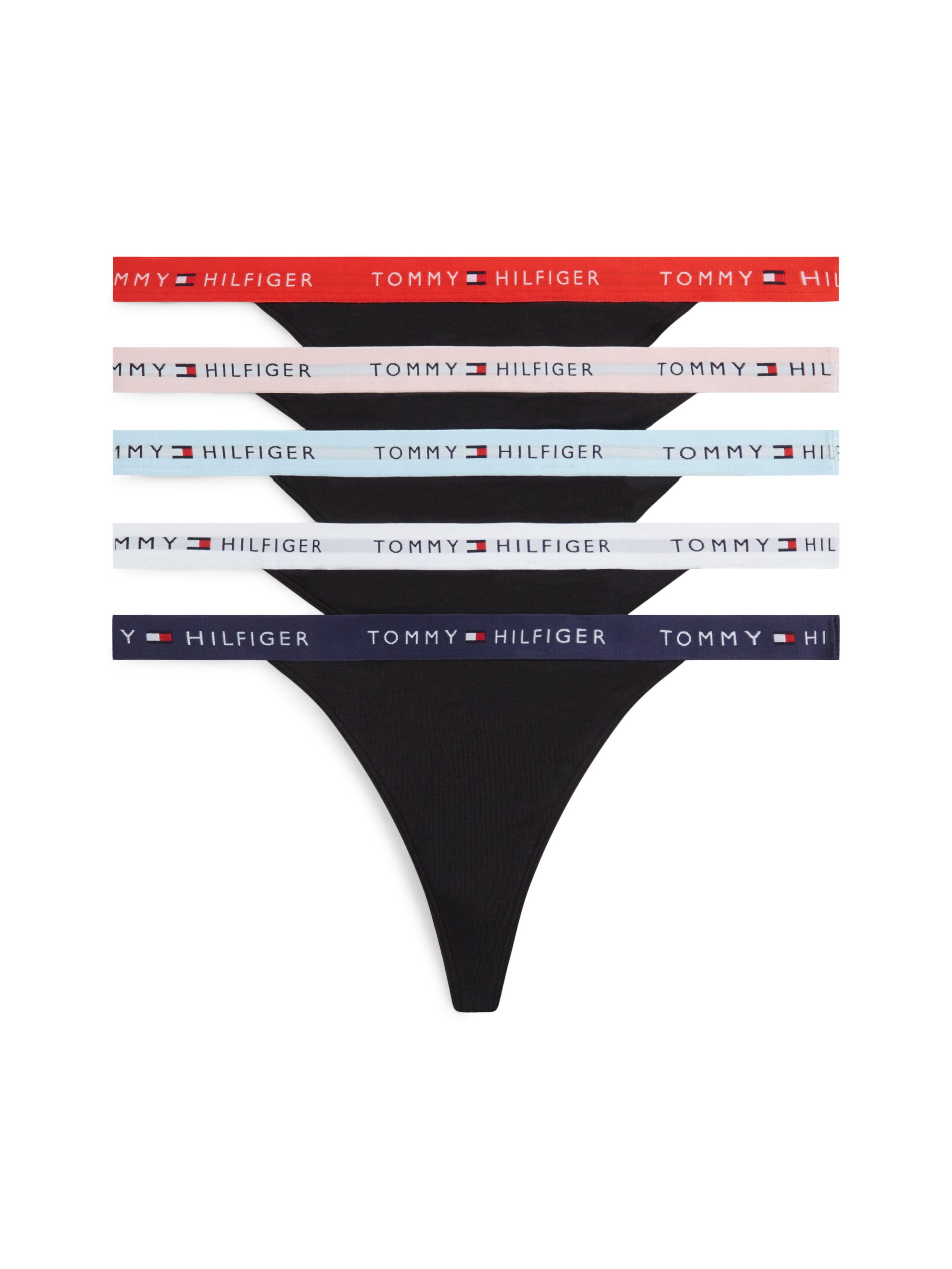 Tommy Hilfiger Underwear Tanga (5-St) Körpernahe Passform mit elastischem Bund