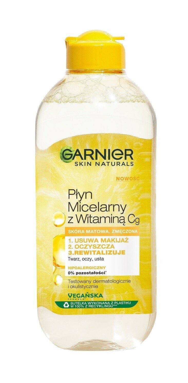 GARNIER Gesichts-Reinigungsfluid GARNIER Haut Naturals Micellar Solution mit Vitamin Cg