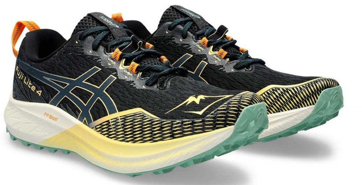 Asics Asics Fuji Lite 4 Herren Trail Running Laufschuhe 1011B698 002 Trailr günstig online kaufen