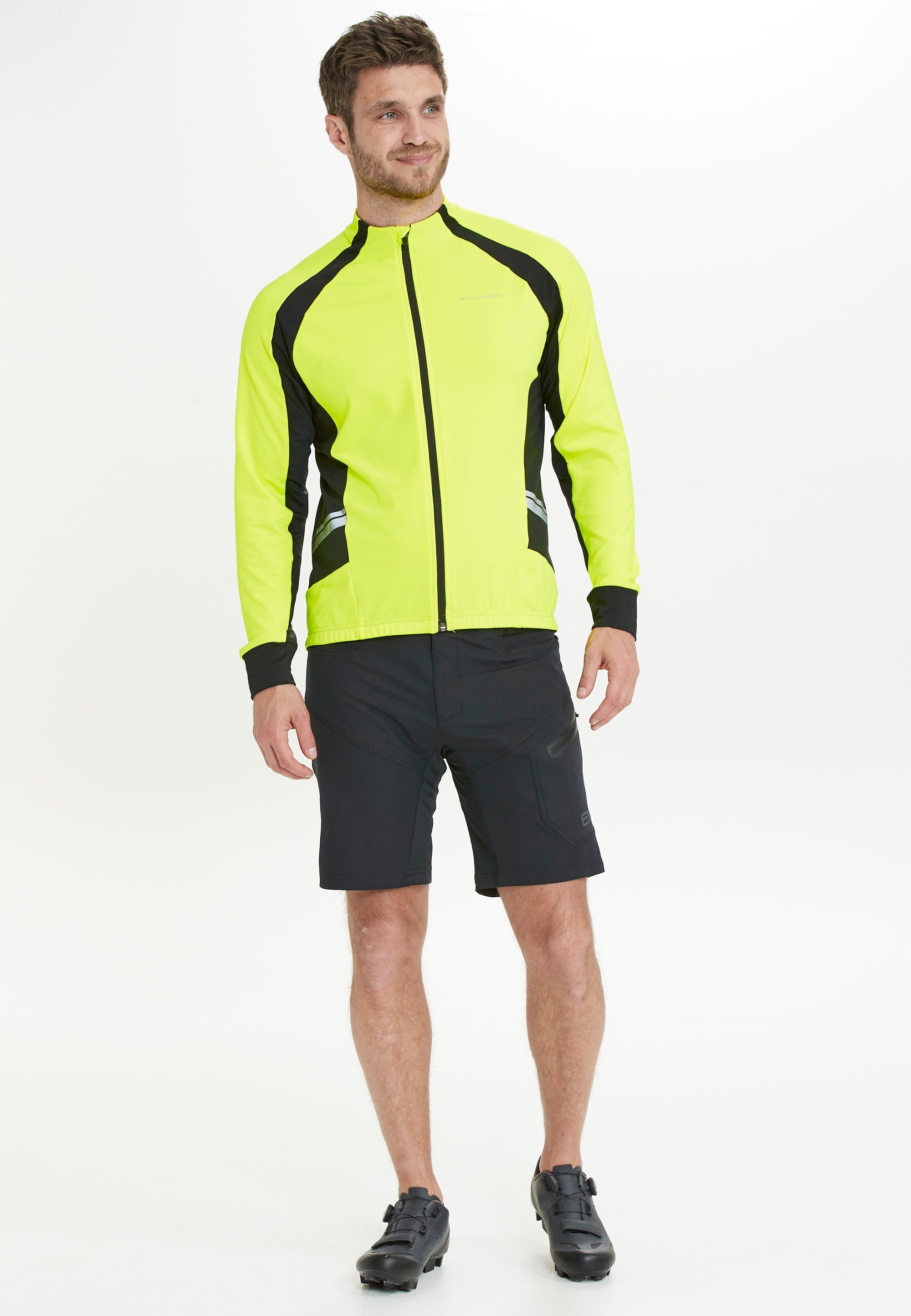 Sport Fahrradbekleidung ENDURANCE Fahrradjacke VERNER M Bike Jacket mit reflektierenden Elementen