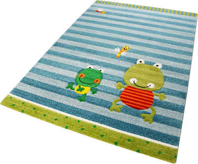 Kinderteppich »Fortis Frog«, Sigikid, rechteckig, Höhe 13 mm