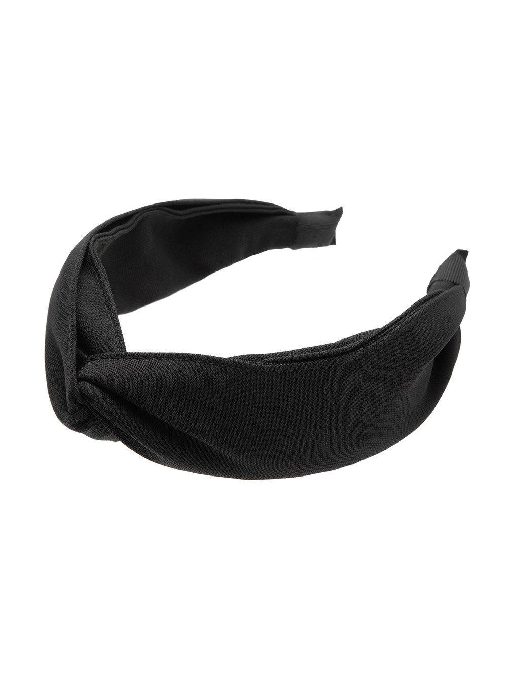 axy Haarreif Breiter Haarreif mit raffinierten Knoten Stoff bezogen, elegant Damen Haareifen Haarband