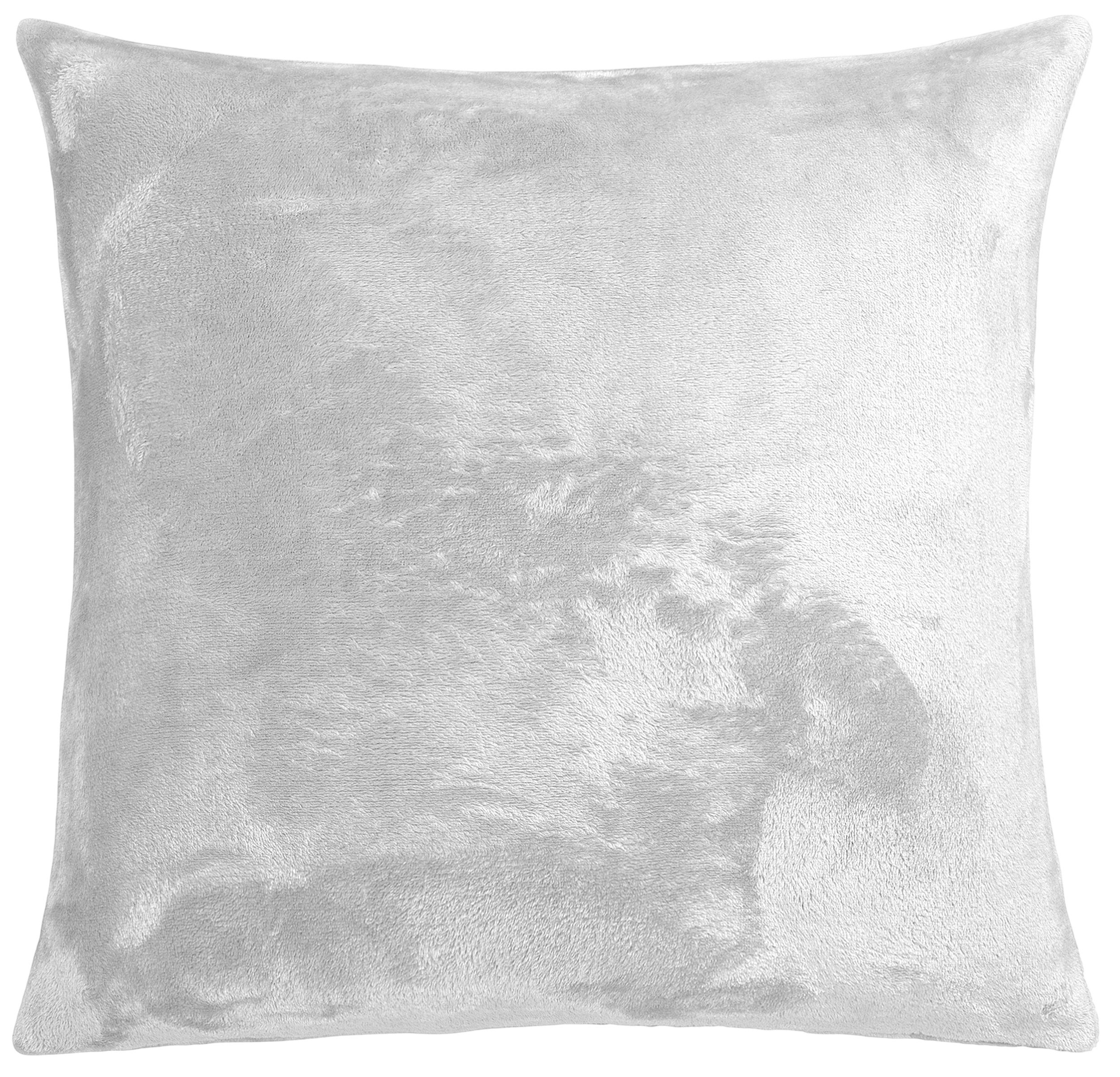 OTTO home Dekokissen Jil, aus super weichem Kuschelfleece, Kissenhüllen ohne Füllung, 2 Stück
