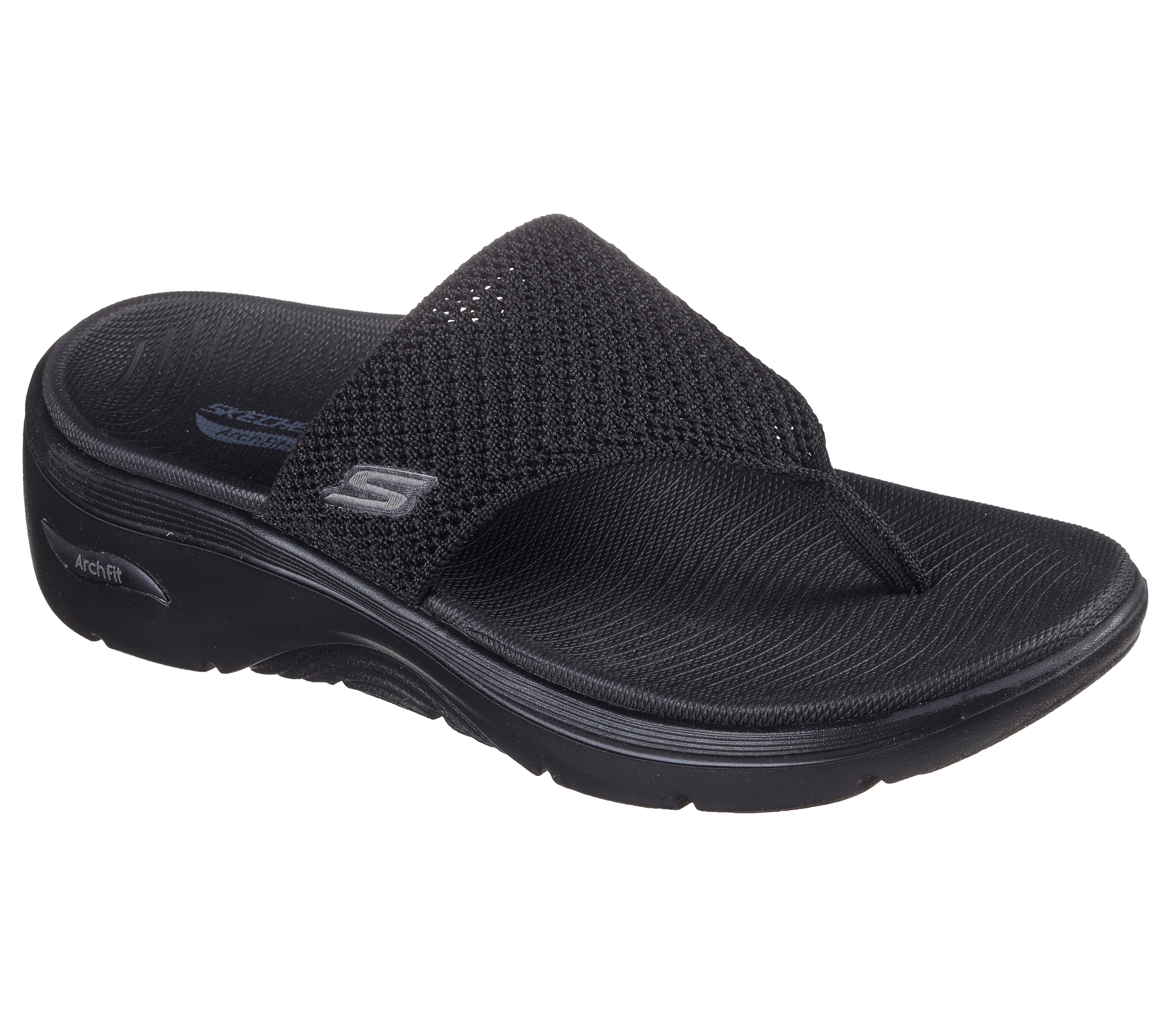 Skechers GO WALK ARCH FIT 2.0 SANDAL-CARRIE Zehentrenner Sommerschuh, Stran günstig online kaufen