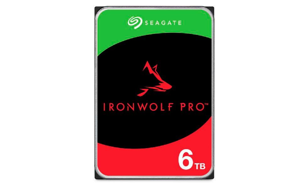 Seagate Ironwolf PRO NAS HDD 6TB SATA interne HDD-Festplatte (6000 GB) 3,5"