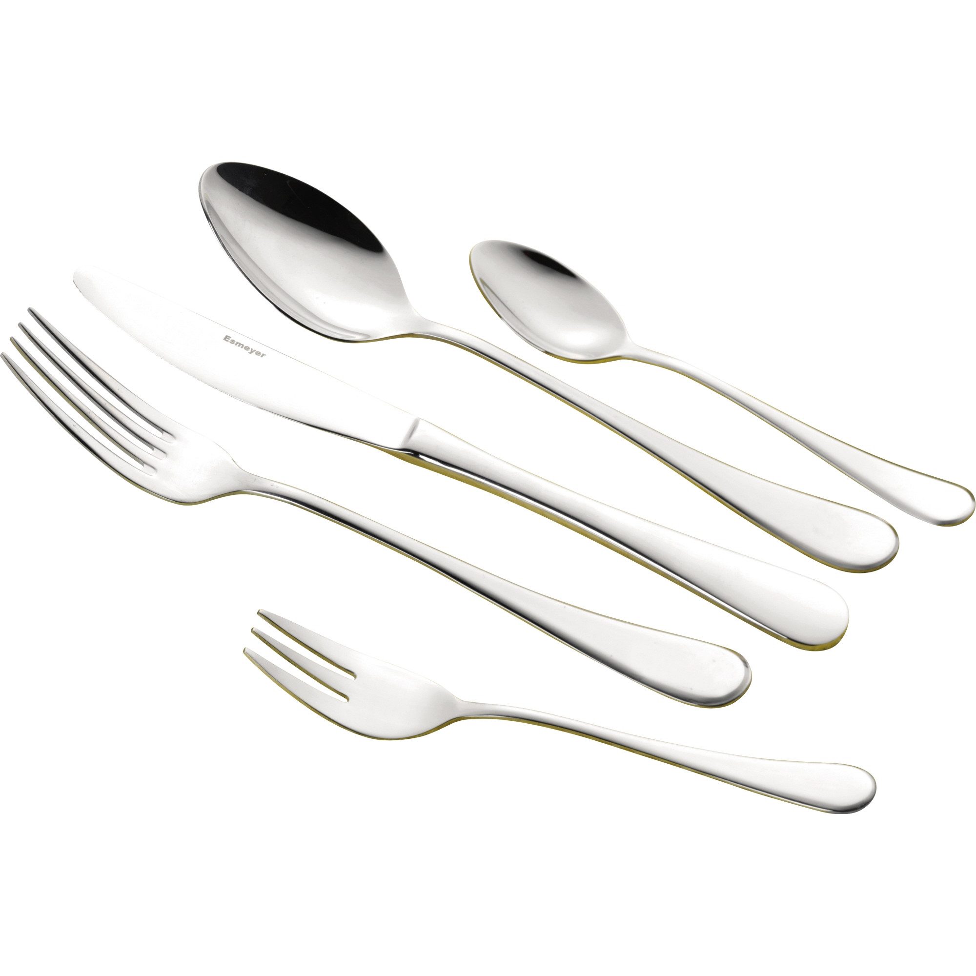 Esmeyer Besteck-Set CELINE 208-071 Chromstahl 24tlg., Edelstahl 18/10, poliert